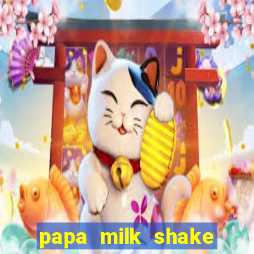 papa milk shake click jogos